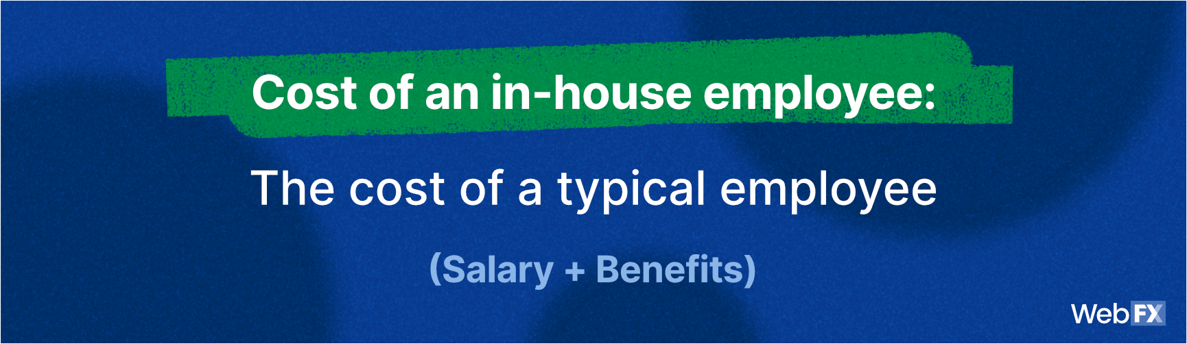 in house social media marketing cost