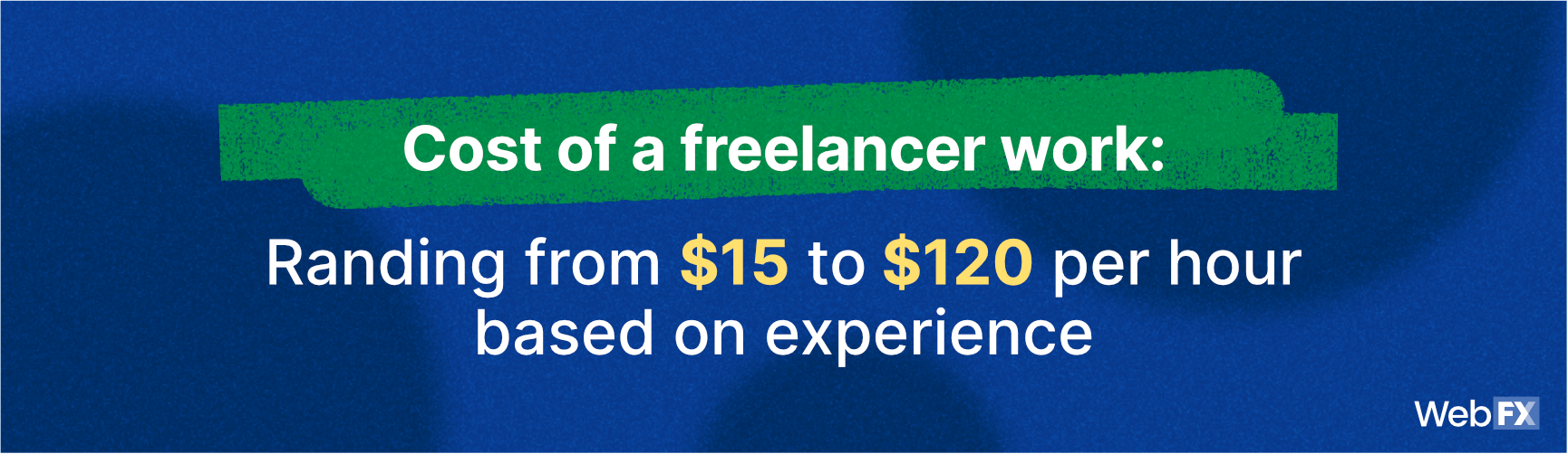 cost of freelancer for social media marketing