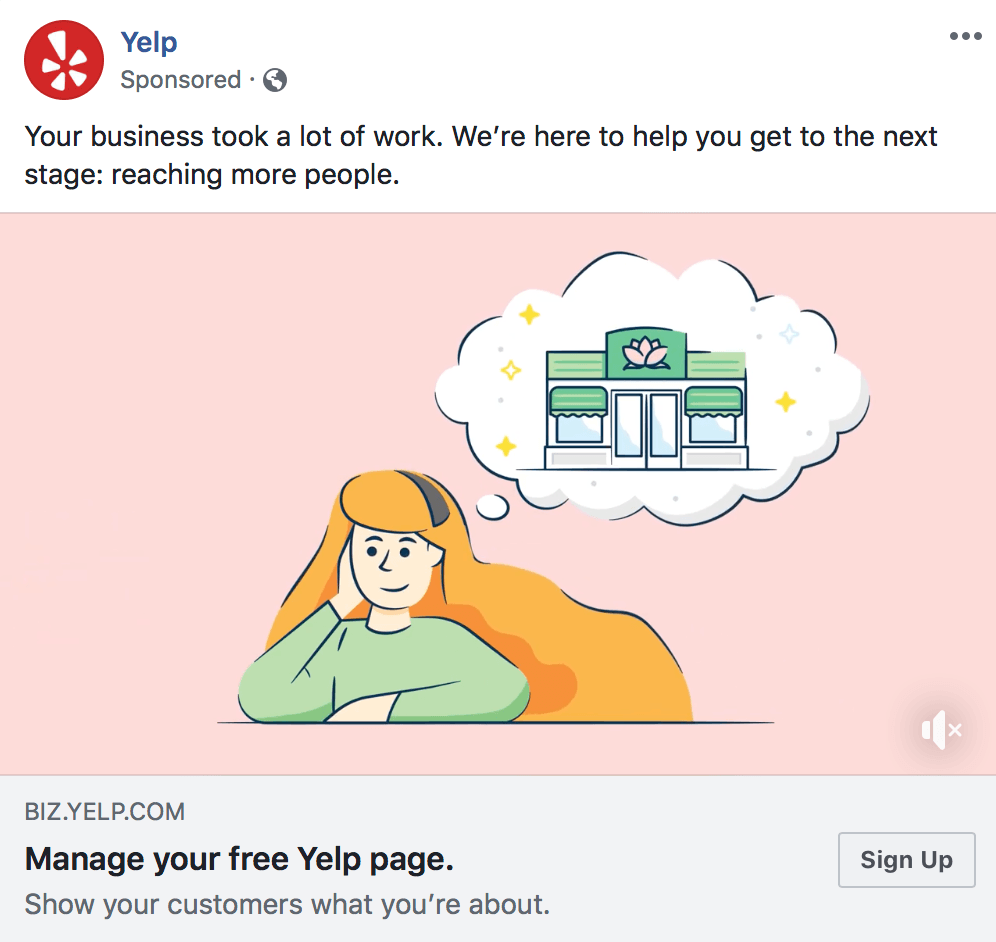 facebook ad example