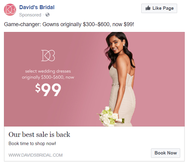 Facebook Ad Examples