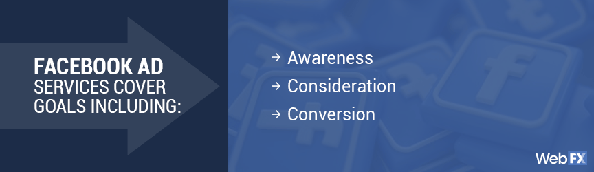 Goals for Facebook ad services