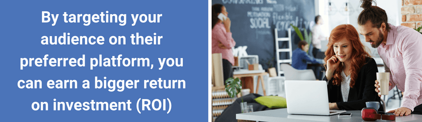 Researching your audience can improve your social media management return on investment (ROI)