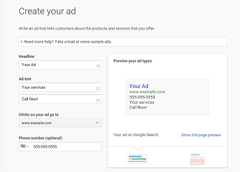 Google AdWords Express