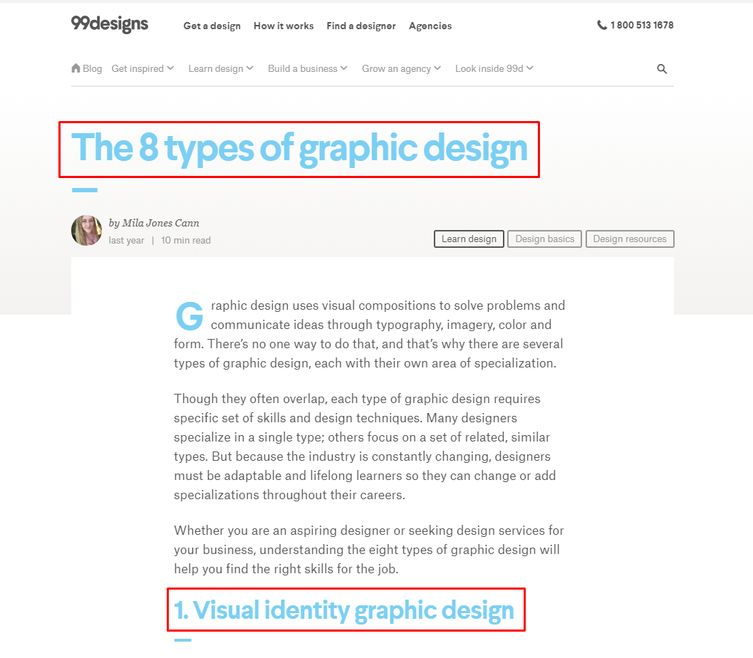 html headings