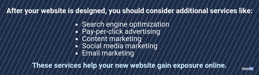 a great website can help you gain exposure online