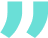 teal quote icon