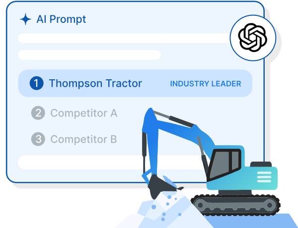Heavy Equipment Marketing Illustration