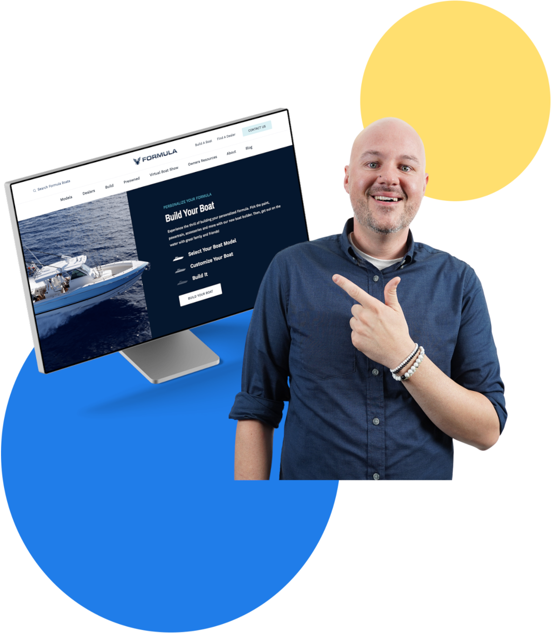 Fxer Showing a Website