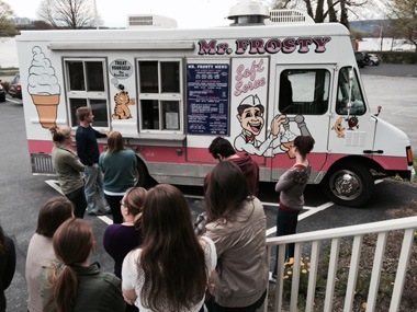 ice cream truck surprise