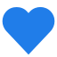 blue heart
