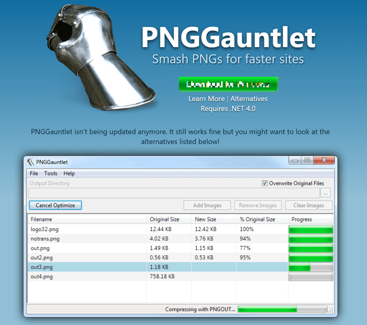 home for PNGGauntlet