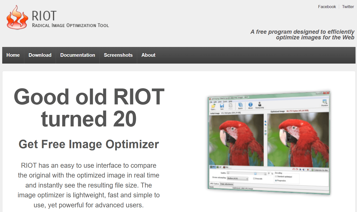 Homepage for RIOT