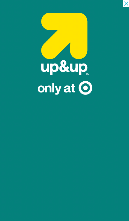 Up & Up banner ad