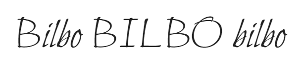 bilbo font