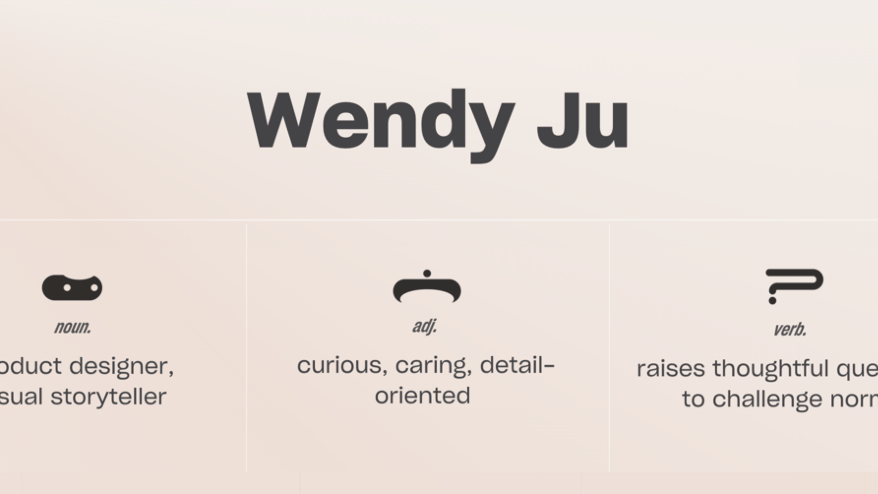 Wendyju homepage