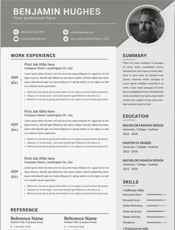 Ben Hughes resume example