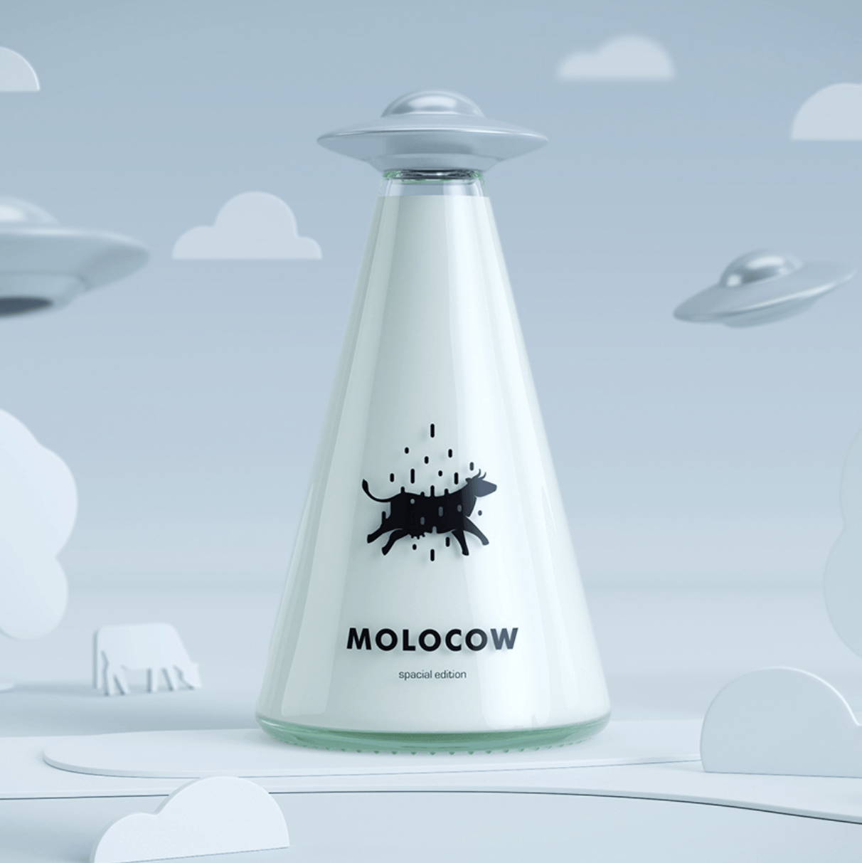 Molocow milk packaging