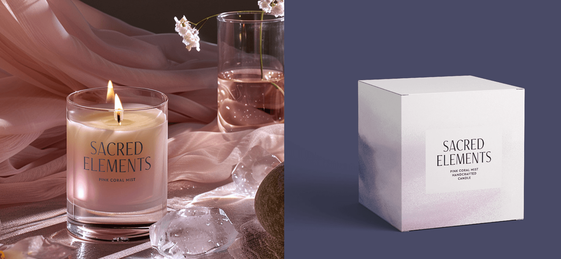 Package design for Sacred Elements