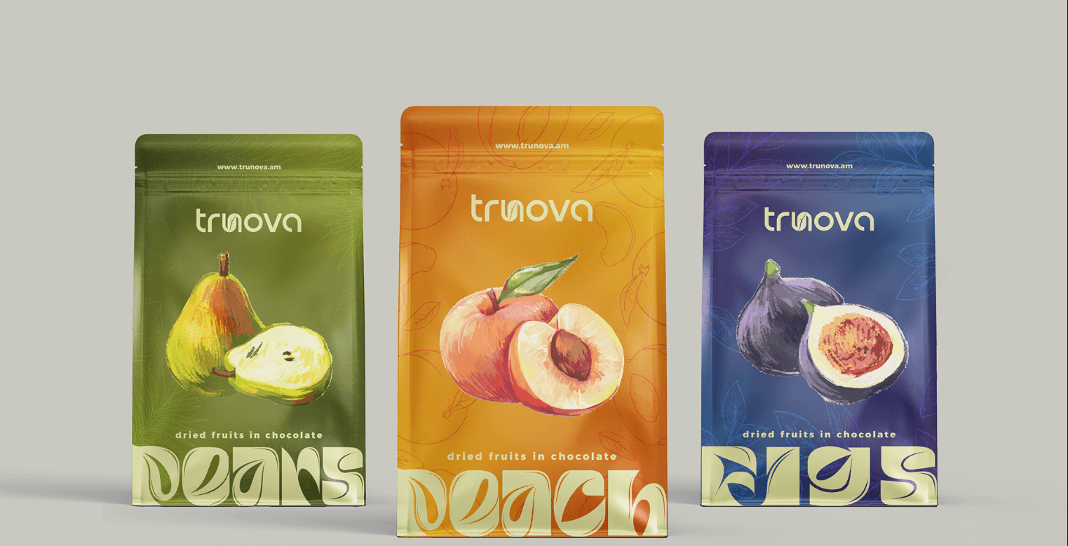 Packaging for Trunova dried fruits