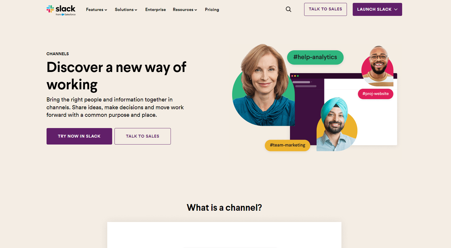 Slack example