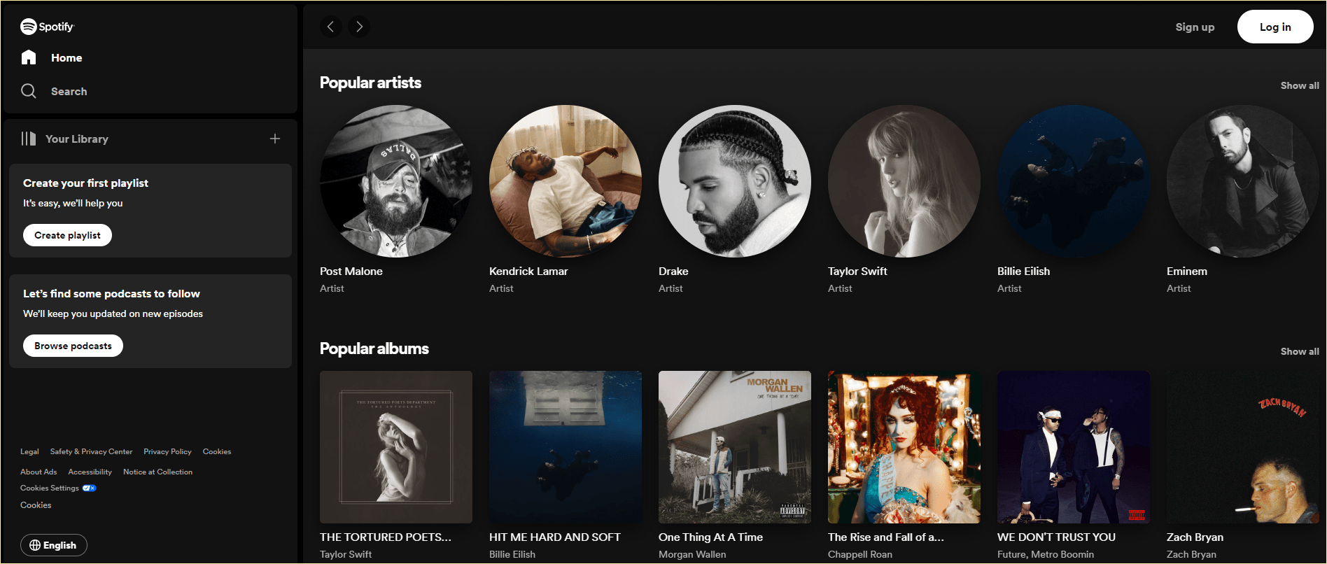 Spotify proposition example
