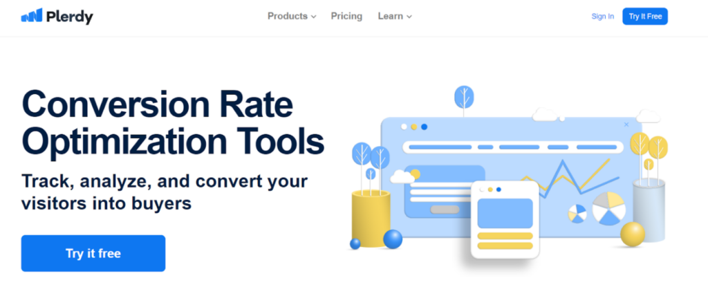 Plerdy Conversion Rate Optimization Tools page 