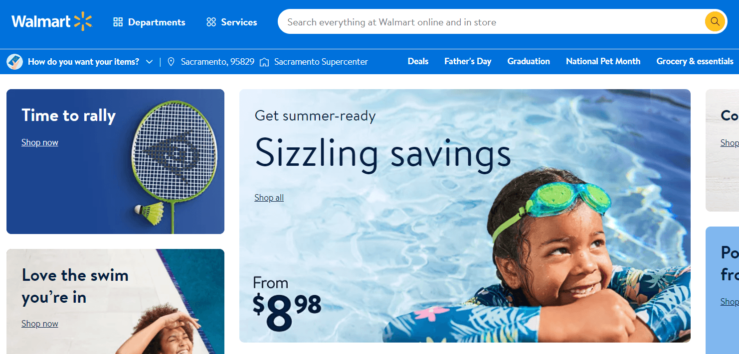 walmart homepage