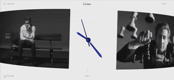 cartier time navigation