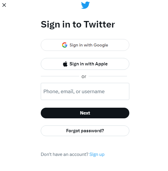 Twitter social media marketing platform