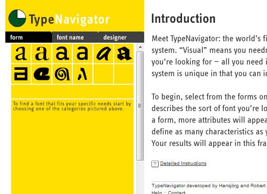 Type Navigator