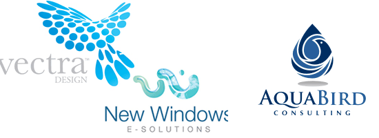 50 Beautifully Blue Logo Designs