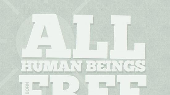 CSS3 Transforms & @font-face Experiment