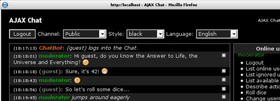 AJAX Chat