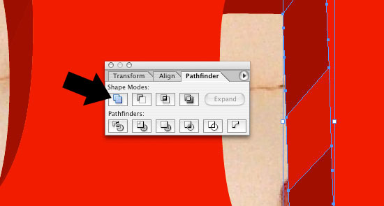 Combining similar parts of the 3D object using Pathfinder