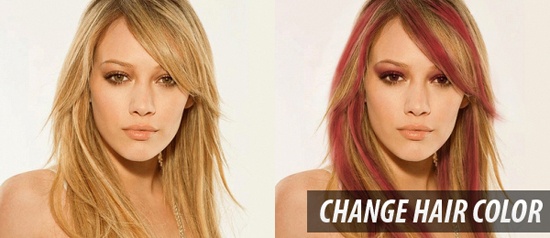 Change Hair Color Tutorial