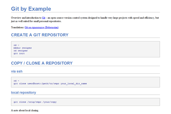 Git by Example