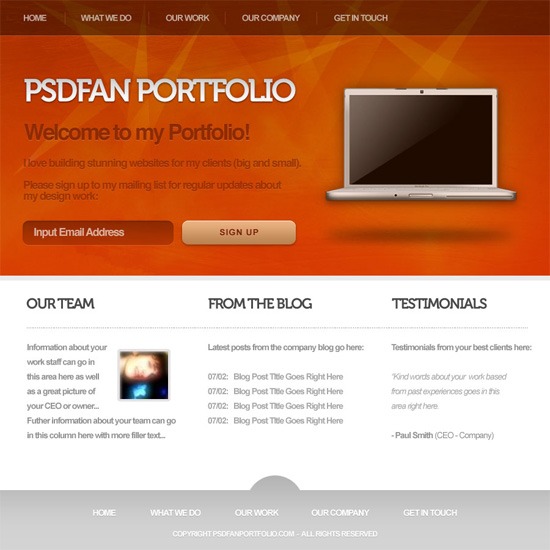 Design a Bold and Vibrant Portfolio