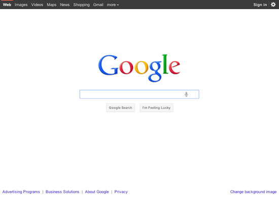 0191 03 google homepage