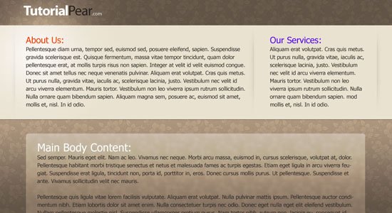 Full Web Template - screen shot.