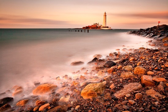 Long Exposure Lighthouse.