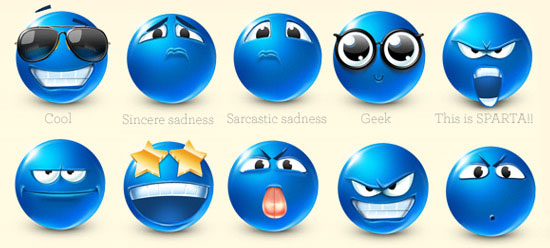 Very Emotional Emoticons