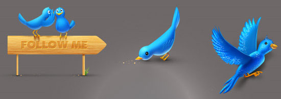 Twitter Icons TweetMyWeb