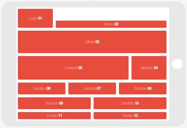 Flexible Grid System demo page