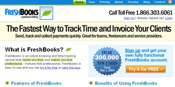 FreshBooks Screenshot