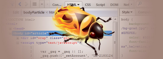 Firebug Guide for Web Designers