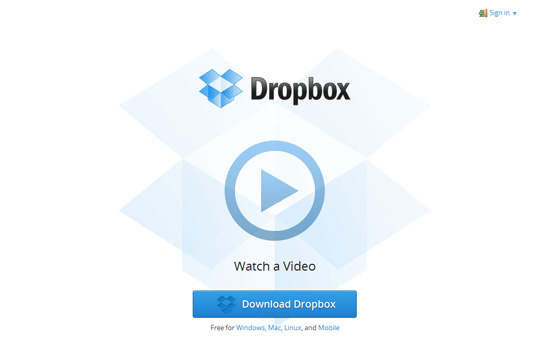 0256 04 landing page design keepitsimple dropbox