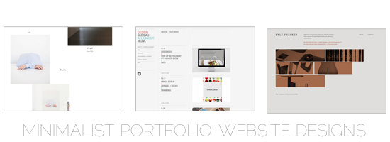 30 Minimalist Portfolio Website Designs for Inspiration