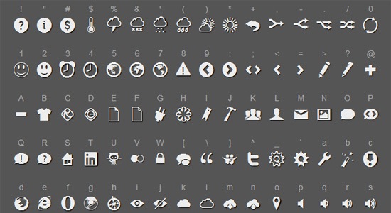 Raphaël Icon-Set