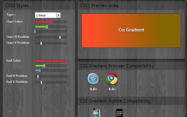 CSS 3.0 Gradient