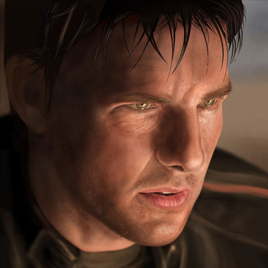 Tom Cruise by Dave Gaskin